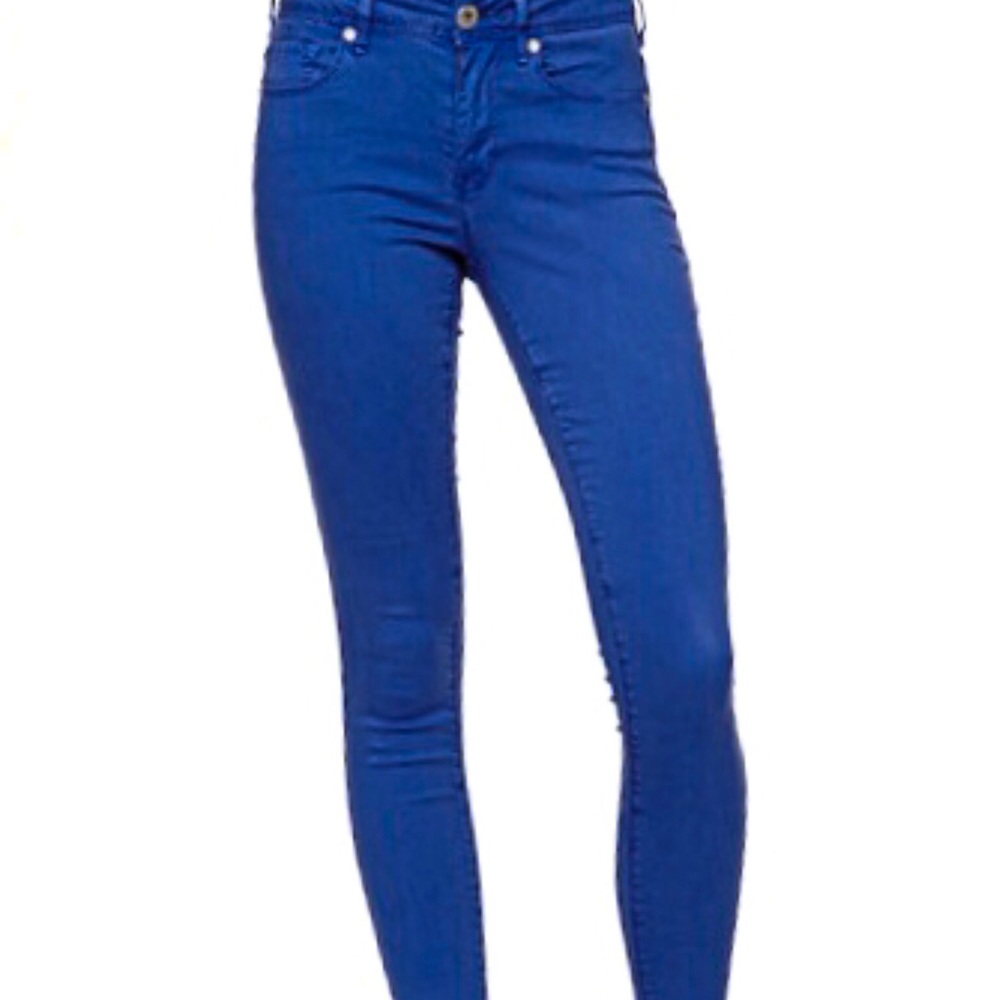 Bullhead Skinniest High Waist Blue Jeans